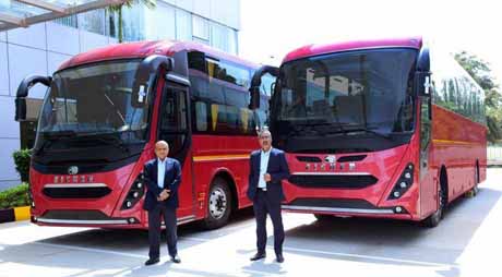 Volvo Eicher  launches new luxury intercity bus