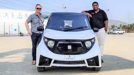  Pre-bookings for Two-seater electric car: Strom R3 open