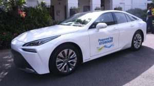 toyota mirai, hydrogen car