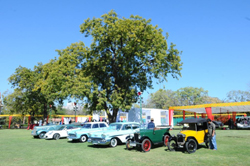 Vintage Cars on Display