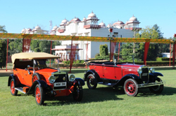 Vintage Cars on Display