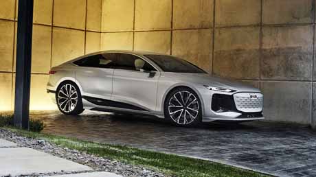 Audi A6 e-tron : concept electric vehicle  unveiled