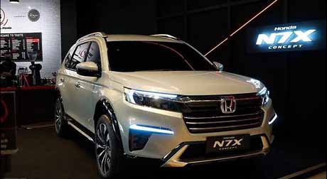 Honda  unveils the N7X SUV Today !